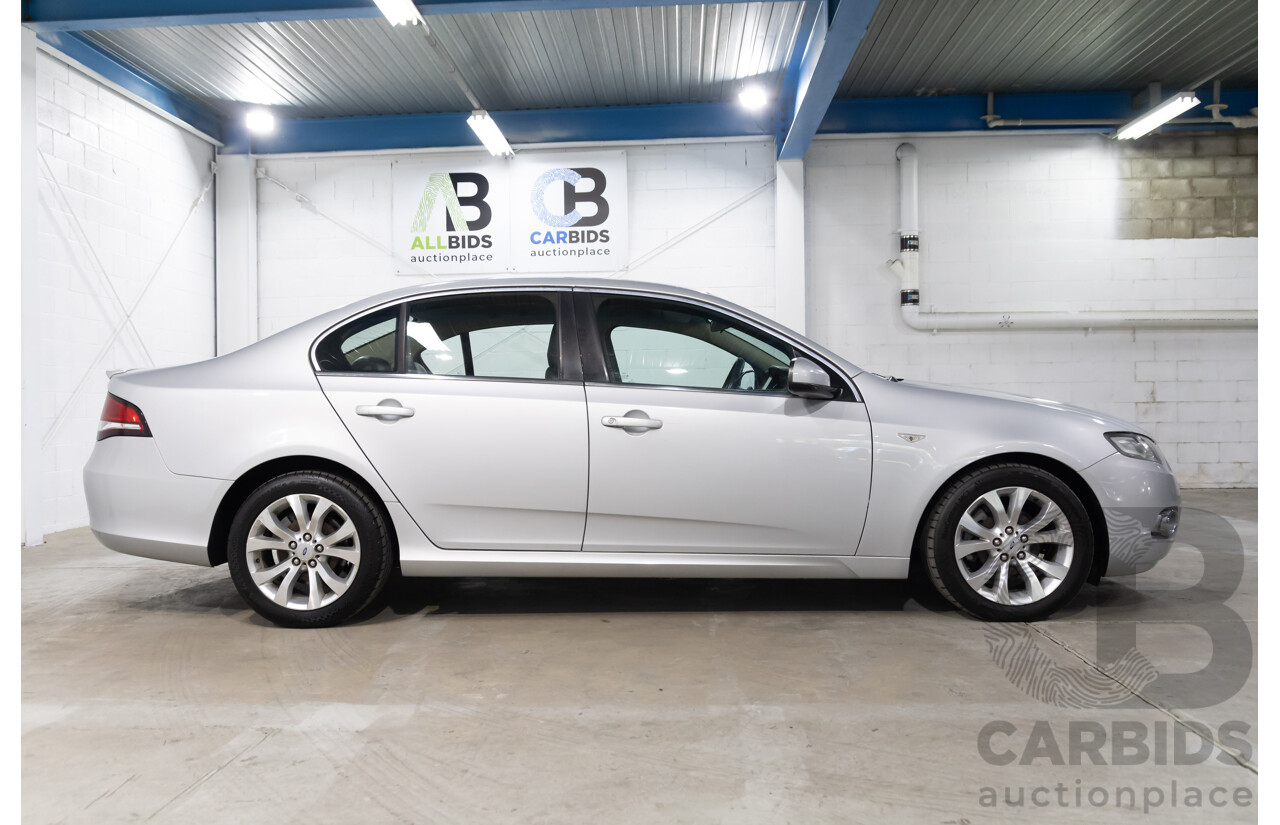 05/2012 Ford G6 Limited Edition FG MK2 4d Sedan Lightning Strike Metallic 4.0L