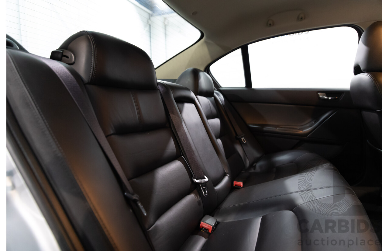 05/2012 Ford G6 Limited Edition FG MK2 4d Sedan Lightning Strike Metallic 4.0L