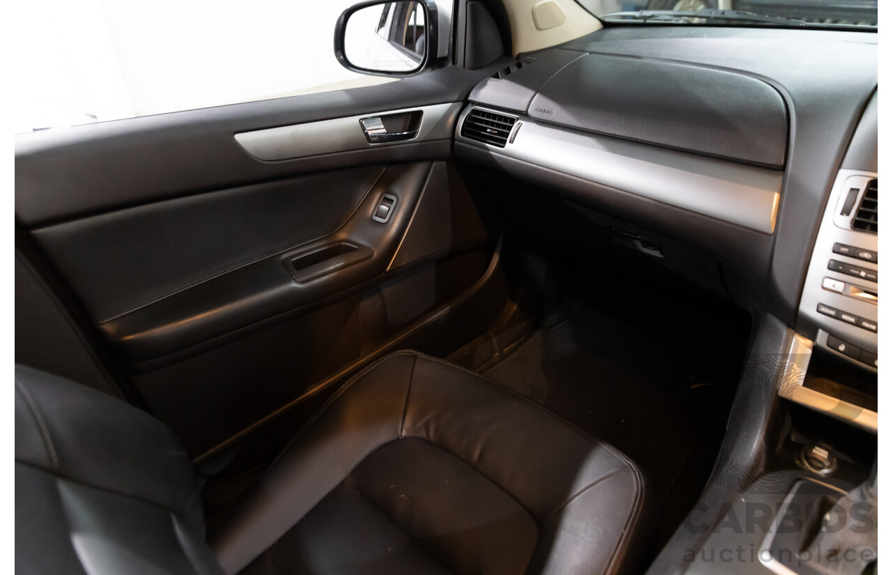 05/2012 Ford G6 Limited Edition FG MK2 4d Sedan Lightning Strike Metallic 4.0L