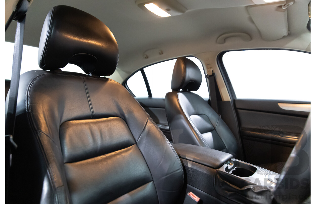 05/2012 Ford G6 Limited Edition FG MK2 4d Sedan Lightning Strike Metallic 4.0L