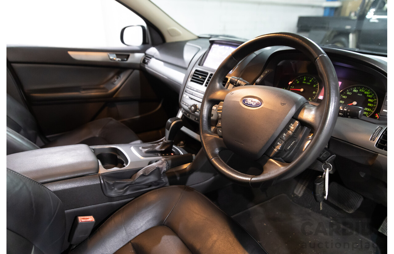 05/2012 Ford G6 Limited Edition FG MK2 4d Sedan Lightning Strike Metallic 4.0L