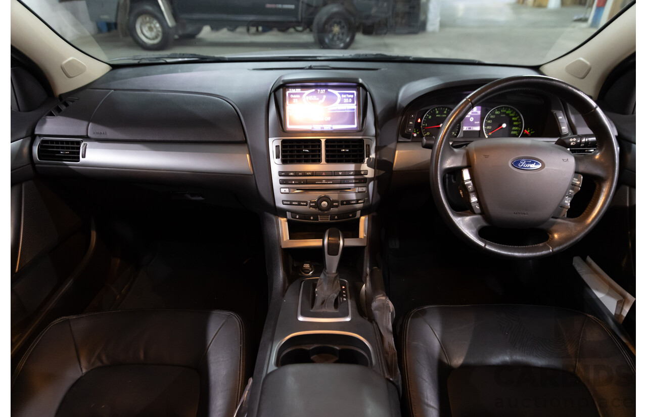 05/2012 Ford G6 Limited Edition FG MK2 4d Sedan Lightning Strike Metallic 4.0L