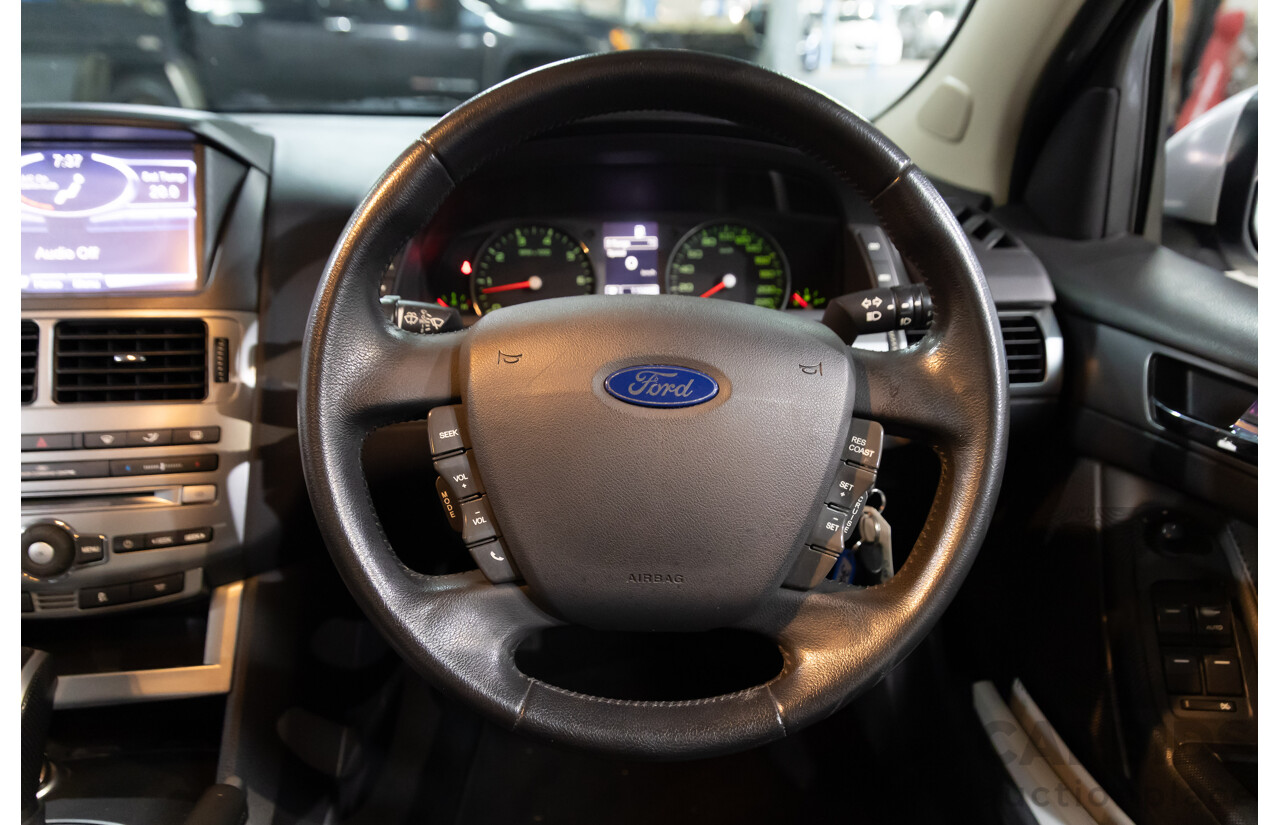 05/2012 Ford G6 Limited Edition FG MK2 4d Sedan Lightning Strike Metallic 4.0L