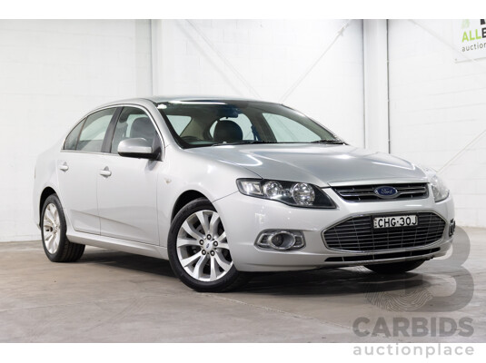 05/2012 Ford G6 Limited Edition FG MK2 4d Sedan Lightning Strike Metallic 4.0L