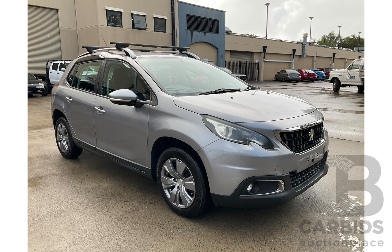 12/2017 Peugeot 2008 ACTIVE FWD MY17 UPDATE 4D Wagon Silver 1.2L Turbo