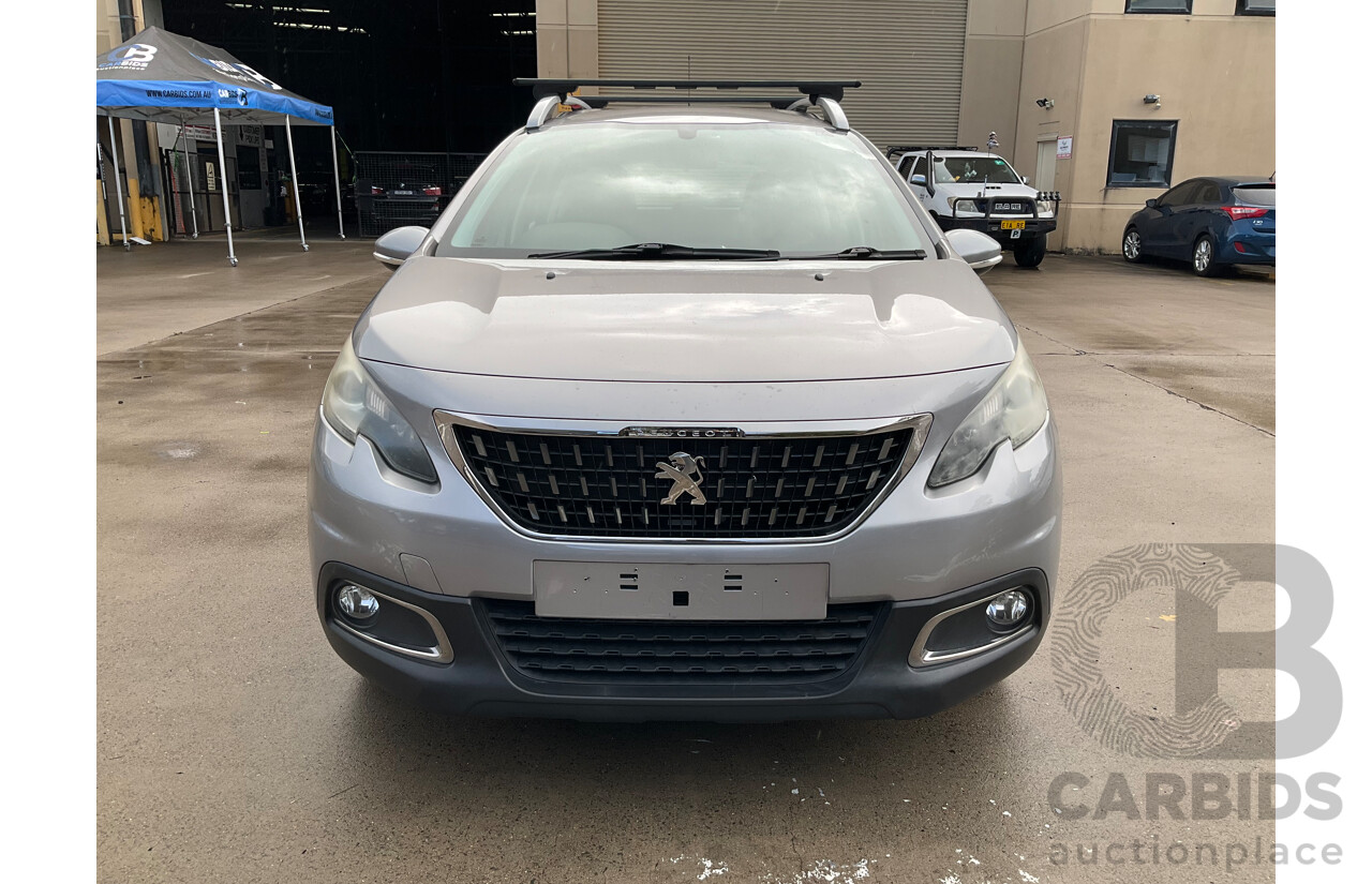 12/2017 Peugeot 2008 ACTIVE FWD MY17 UPDATE 4D Wagon Silver 1.2L Turbo