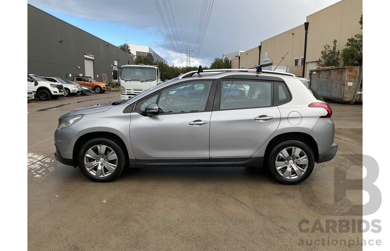 12/2017 Peugeot 2008 ACTIVE FWD MY17 UPDATE 4D Wagon Silver 1.2L Turbo