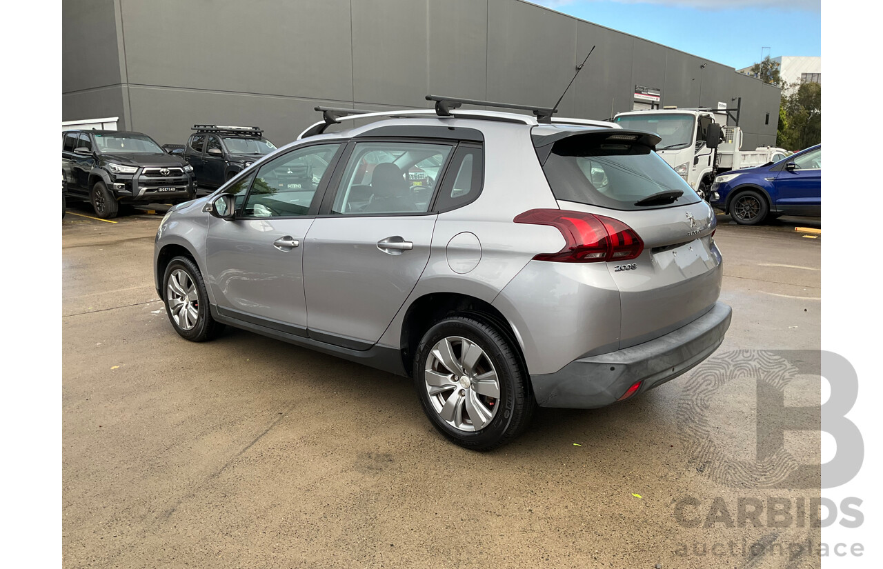 12/2017 Peugeot 2008 ACTIVE FWD MY17 UPDATE 4D Wagon Silver 1.2L Turbo
