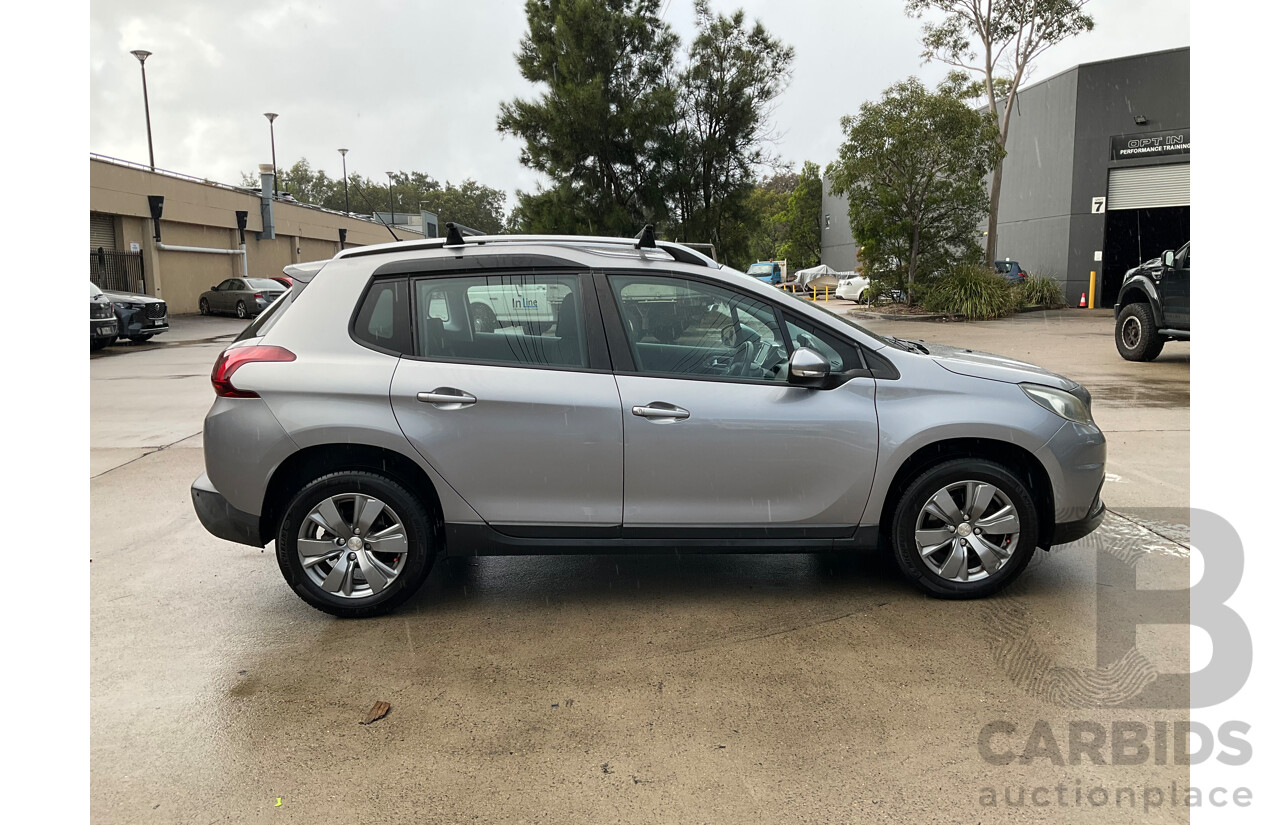 12/2017 Peugeot 2008 ACTIVE FWD MY17 UPDATE 4D Wagon Silver 1.2L Turbo