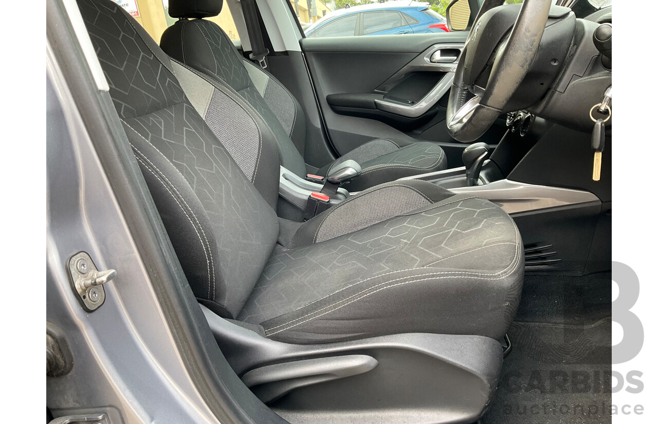 12/2017 Peugeot 2008 ACTIVE FWD MY17 UPDATE 4D Wagon Silver 1.2L Turbo