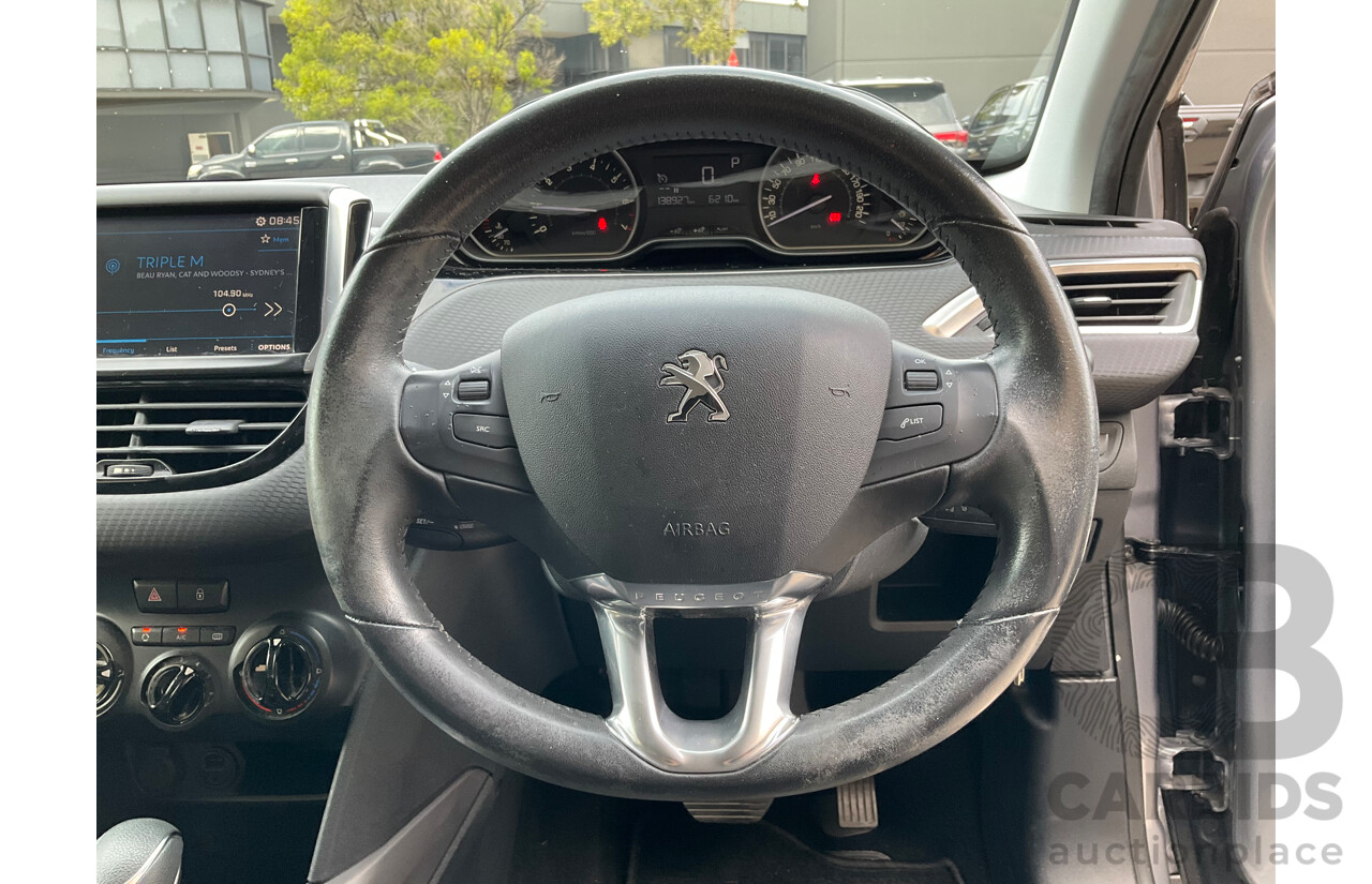 12/2017 Peugeot 2008 ACTIVE FWD MY17 UPDATE 4D Wagon Silver 1.2L Turbo