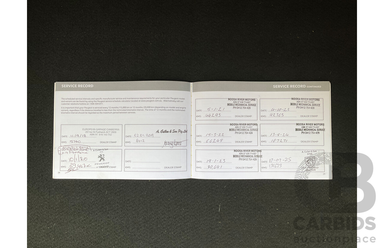 12/2017 Peugeot 2008 ACTIVE FWD MY17 UPDATE 4D Wagon Silver 1.2L Turbo