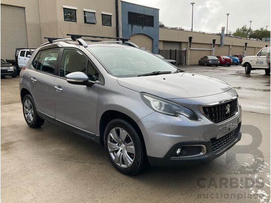 12/2017 Peugeot 2008 ACTIVE FWD MY17 UPDATE 4D Wagon Silver 1.2L Turbo