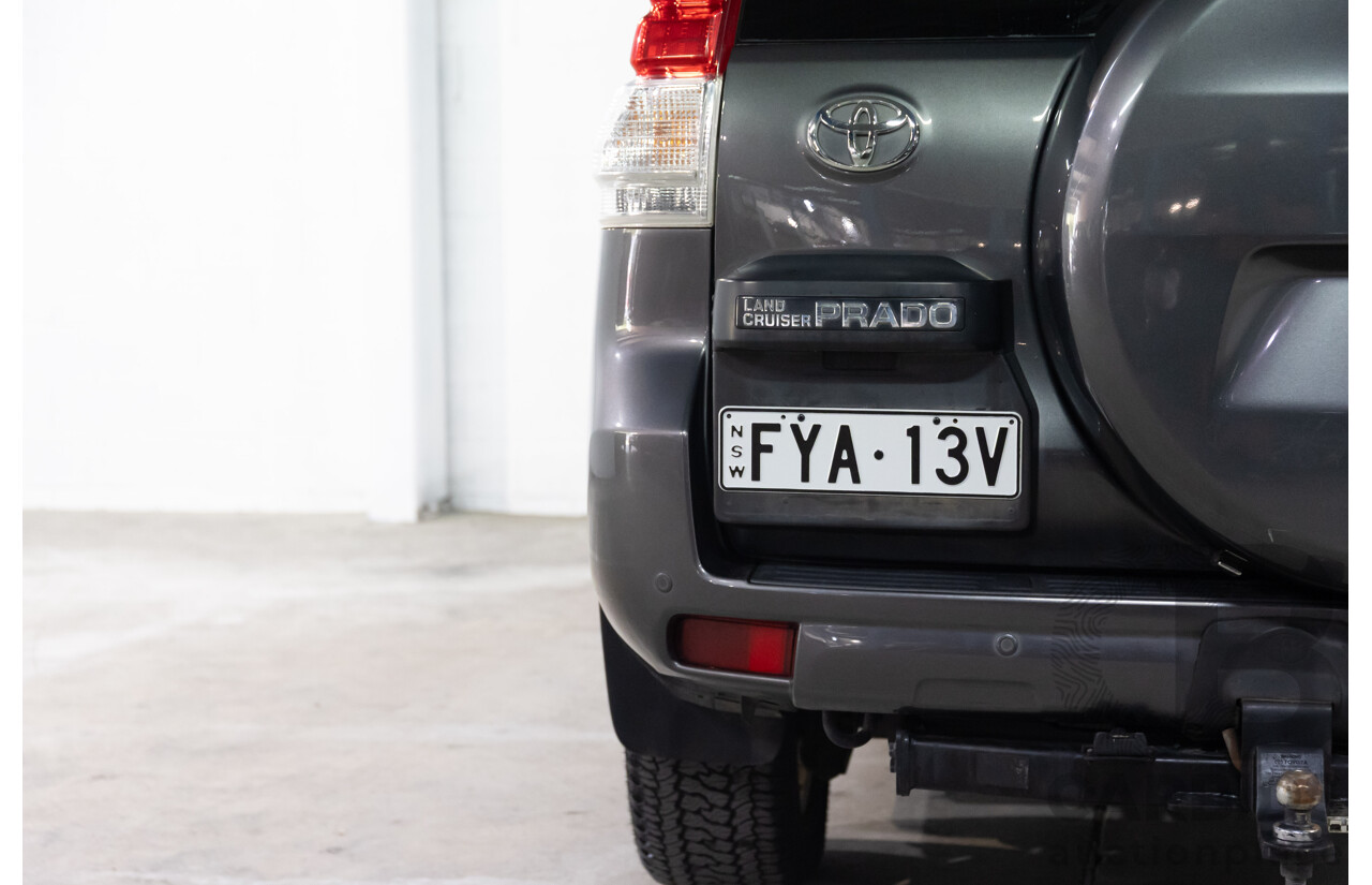 1/2009 Toyota Landcruiser Prado Kakadu (4x4) KDJ150R 4d Wagon Graphite Grey Turbo Diesel 3.0L