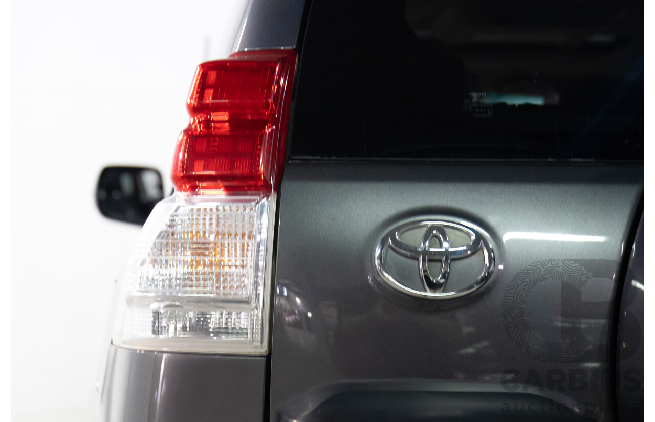 1/2009 Toyota Landcruiser Prado Kakadu (4x4) KDJ150R 4d Wagon Graphite Grey Turbo Diesel 3.0L