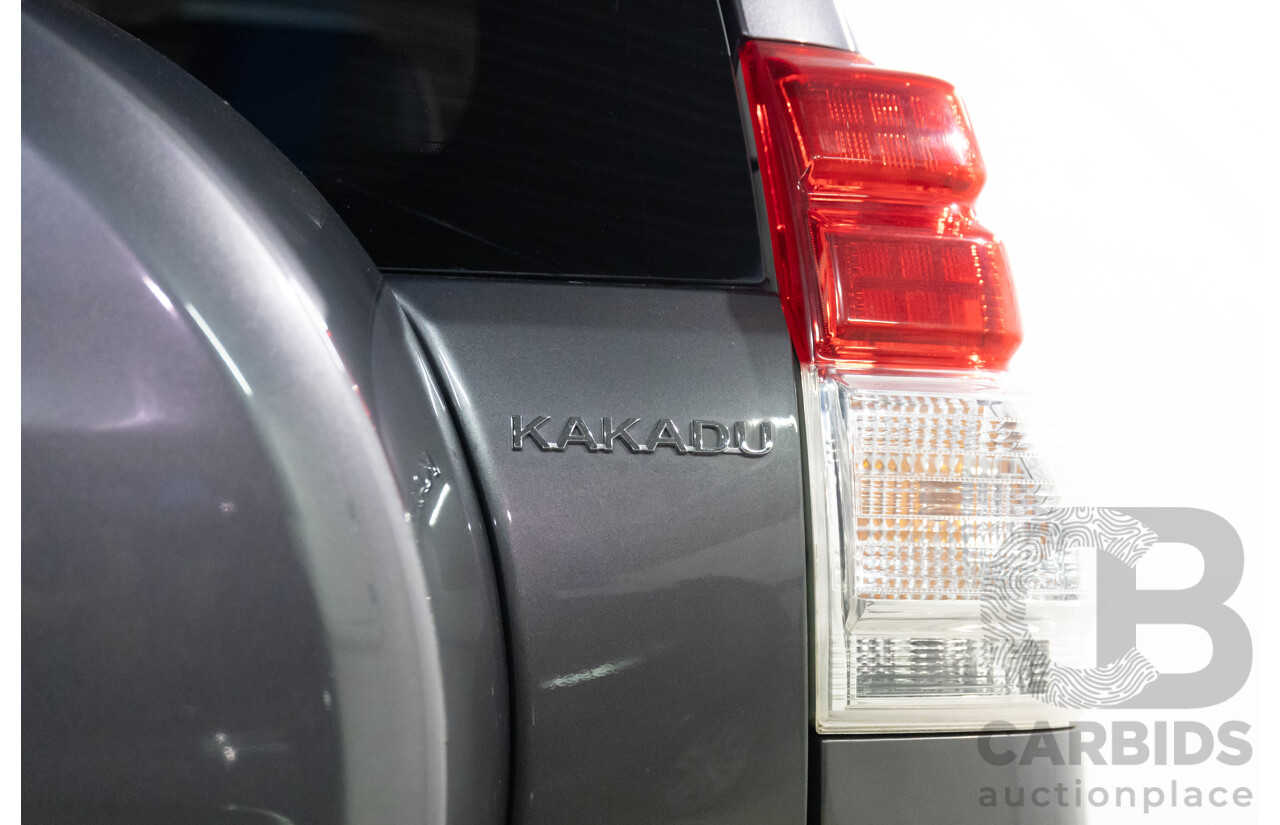 1/2009 Toyota Landcruiser Prado Kakadu (4x4) KDJ150R 4d Wagon Graphite Grey Turbo Diesel 3.0L