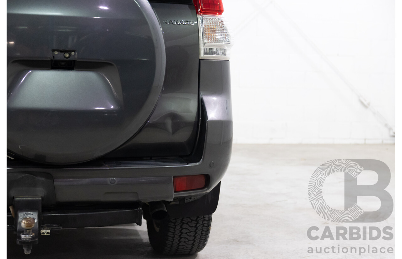 1/2009 Toyota Landcruiser Prado Kakadu (4x4) KDJ150R 4d Wagon Graphite Grey Turbo Diesel 3.0L