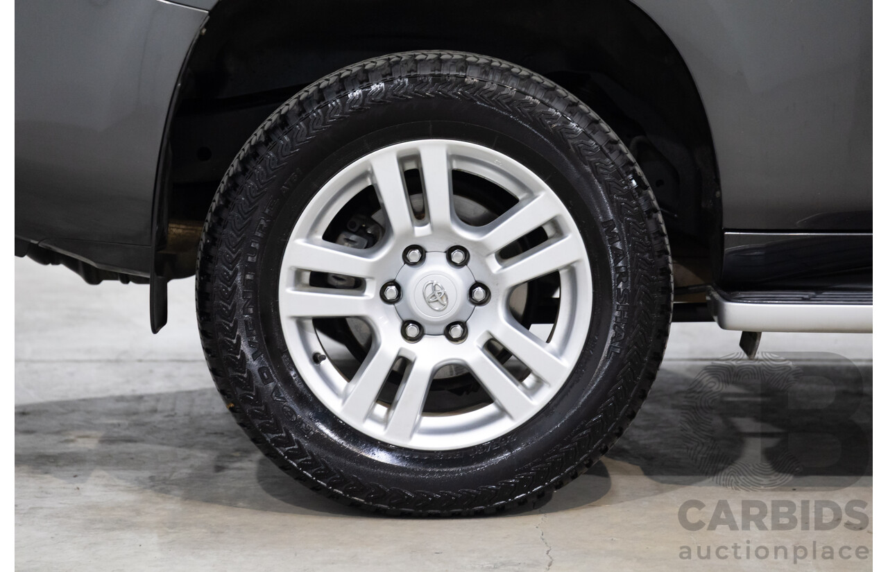 1/2009 Toyota Landcruiser Prado Kakadu (4x4) KDJ150R 4d Wagon Graphite Grey Turbo Diesel 3.0L