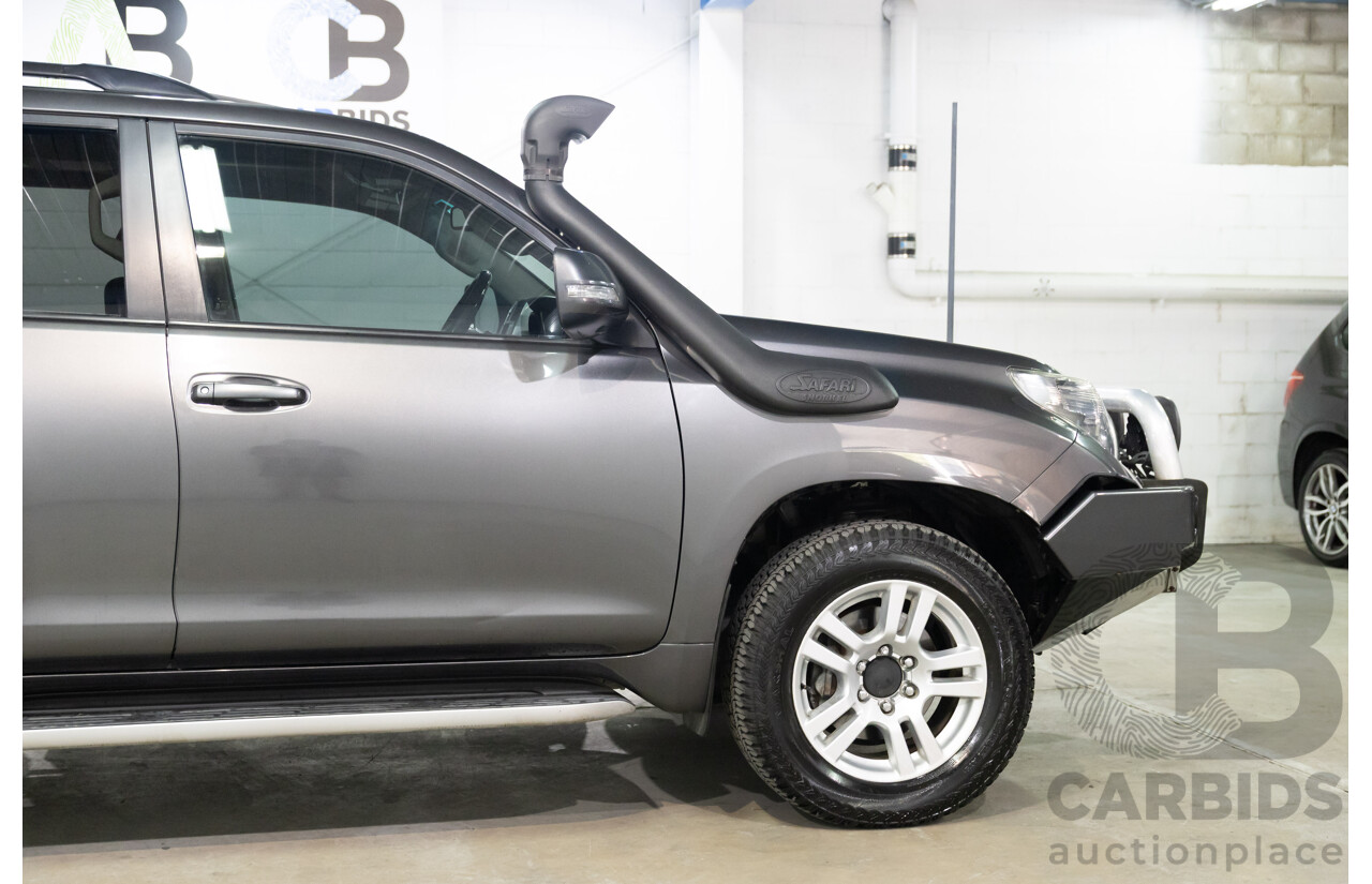 1/2009 Toyota Landcruiser Prado Kakadu (4x4) KDJ150R 4d Wagon Graphite Grey Turbo Diesel 3.0L