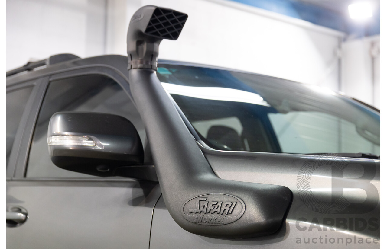 1/2009 Toyota Landcruiser Prado Kakadu (4x4) KDJ150R 4d Wagon Graphite Grey Turbo Diesel 3.0L