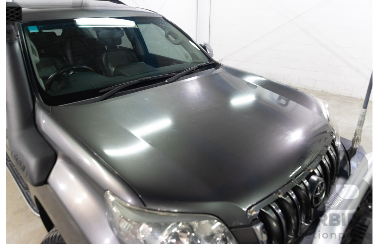 1/2009 Toyota Landcruiser Prado Kakadu (4x4) KDJ150R 4d Wagon Graphite Grey Turbo Diesel 3.0L