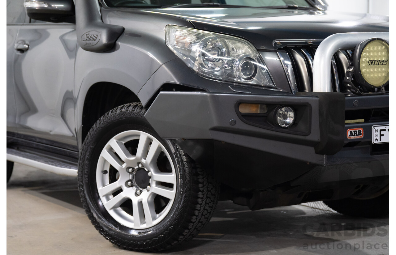 1/2009 Toyota Landcruiser Prado Kakadu (4x4) KDJ150R 4d Wagon Graphite Grey Turbo Diesel 3.0L