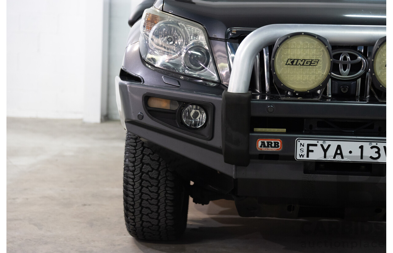 1/2009 Toyota Landcruiser Prado Kakadu (4x4) KDJ150R 4d Wagon Graphite Grey Turbo Diesel 3.0L