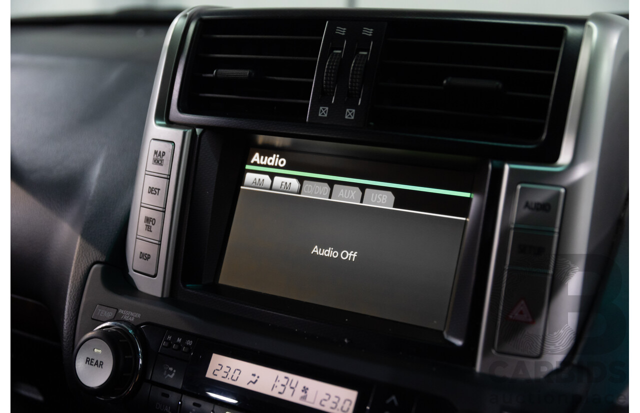 1/2009 Toyota Landcruiser Prado Kakadu (4x4) KDJ150R 4d Wagon Graphite Grey Turbo Diesel 3.0L