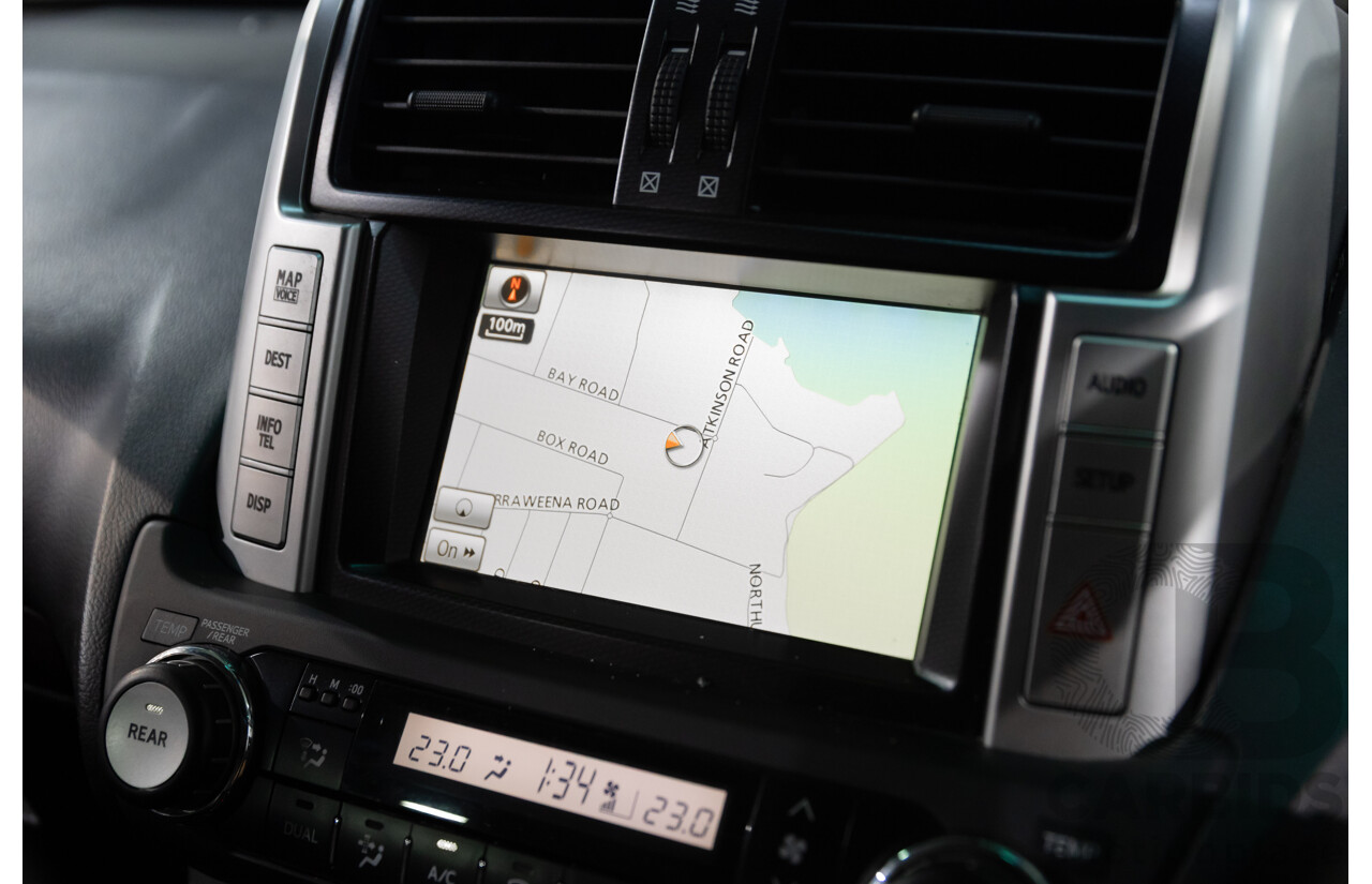 1/2009 Toyota Landcruiser Prado Kakadu (4x4) KDJ150R 4d Wagon Graphite Grey Turbo Diesel 3.0L