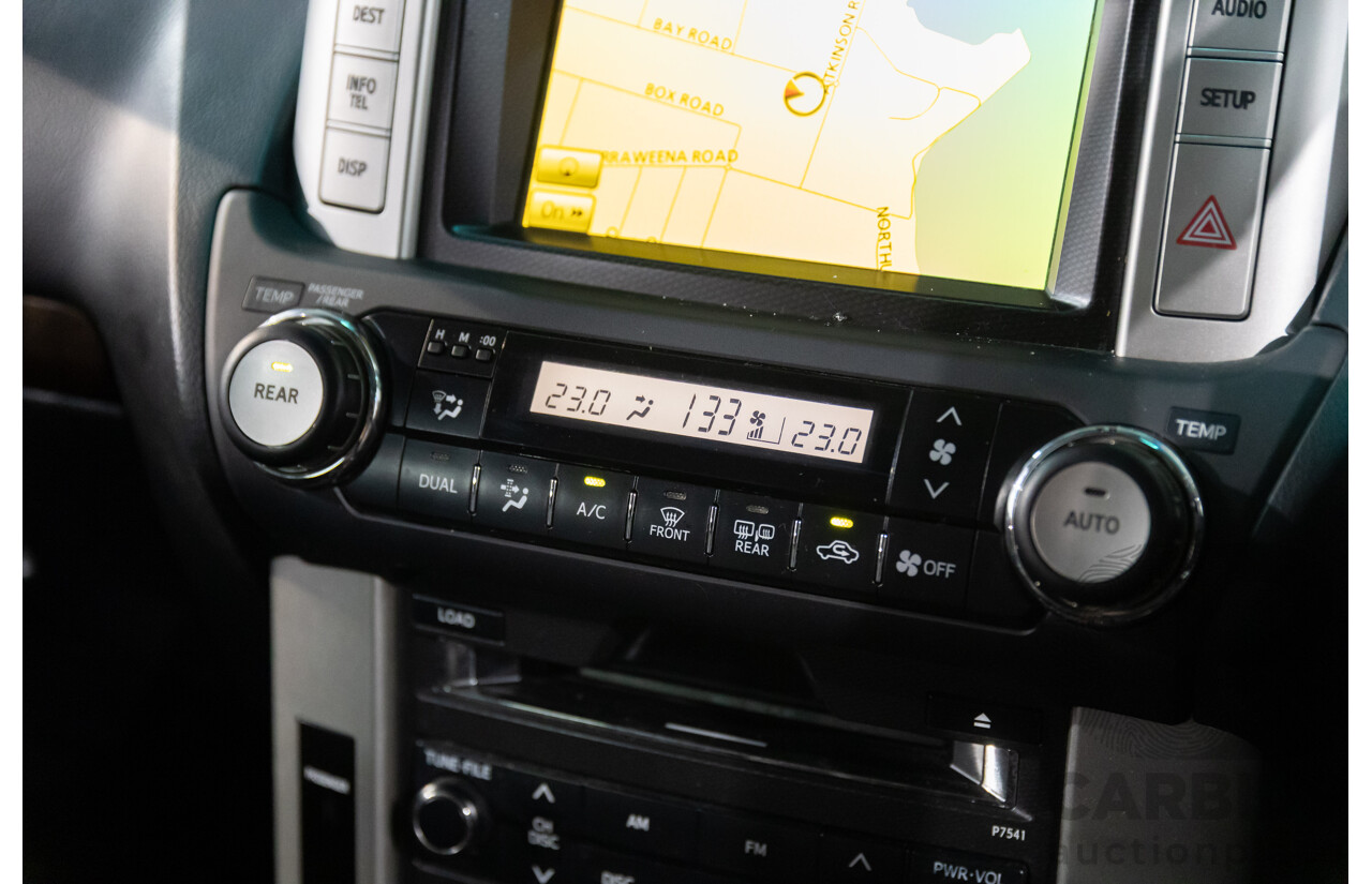 1/2009 Toyota Landcruiser Prado Kakadu (4x4) KDJ150R 4d Wagon Graphite Grey Turbo Diesel 3.0L