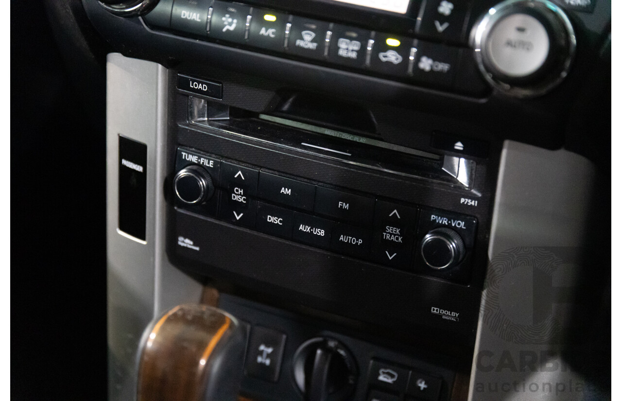 1/2009 Toyota Landcruiser Prado Kakadu (4x4) KDJ150R 4d Wagon Graphite Grey Turbo Diesel 3.0L