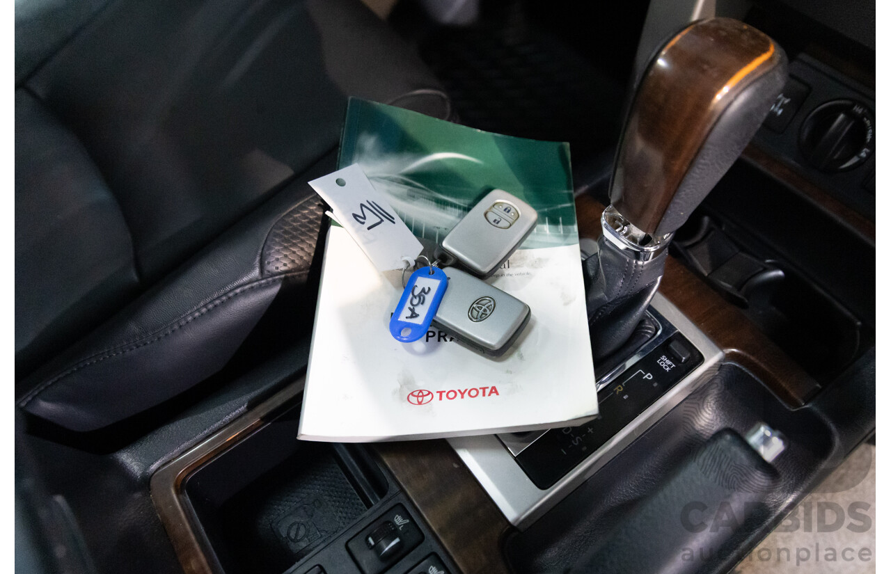 1/2009 Toyota Landcruiser Prado Kakadu (4x4) KDJ150R 4d Wagon Graphite Grey Turbo Diesel 3.0L