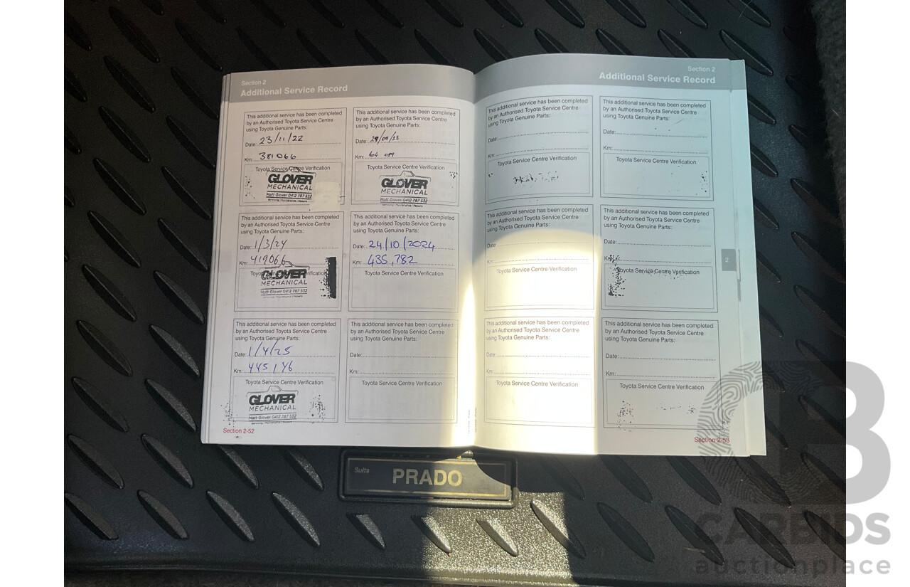 1/2009 Toyota Landcruiser Prado Kakadu (4x4) KDJ150R 4d Wagon Graphite Grey Turbo Diesel 3.0L