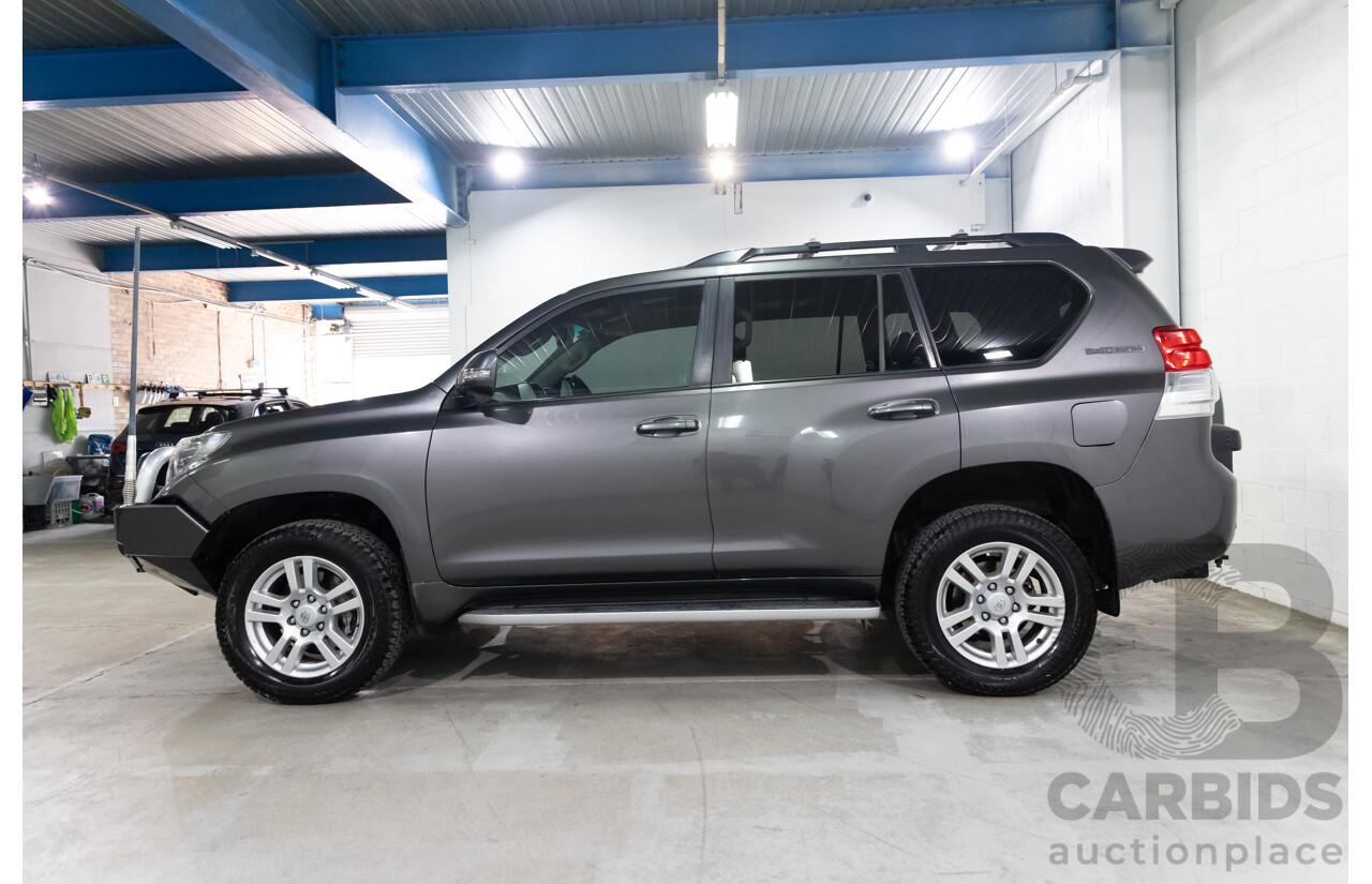 1/2009 Toyota Landcruiser Prado Kakadu (4x4) KDJ150R 4d Wagon Graphite Grey Turbo Diesel 3.0L