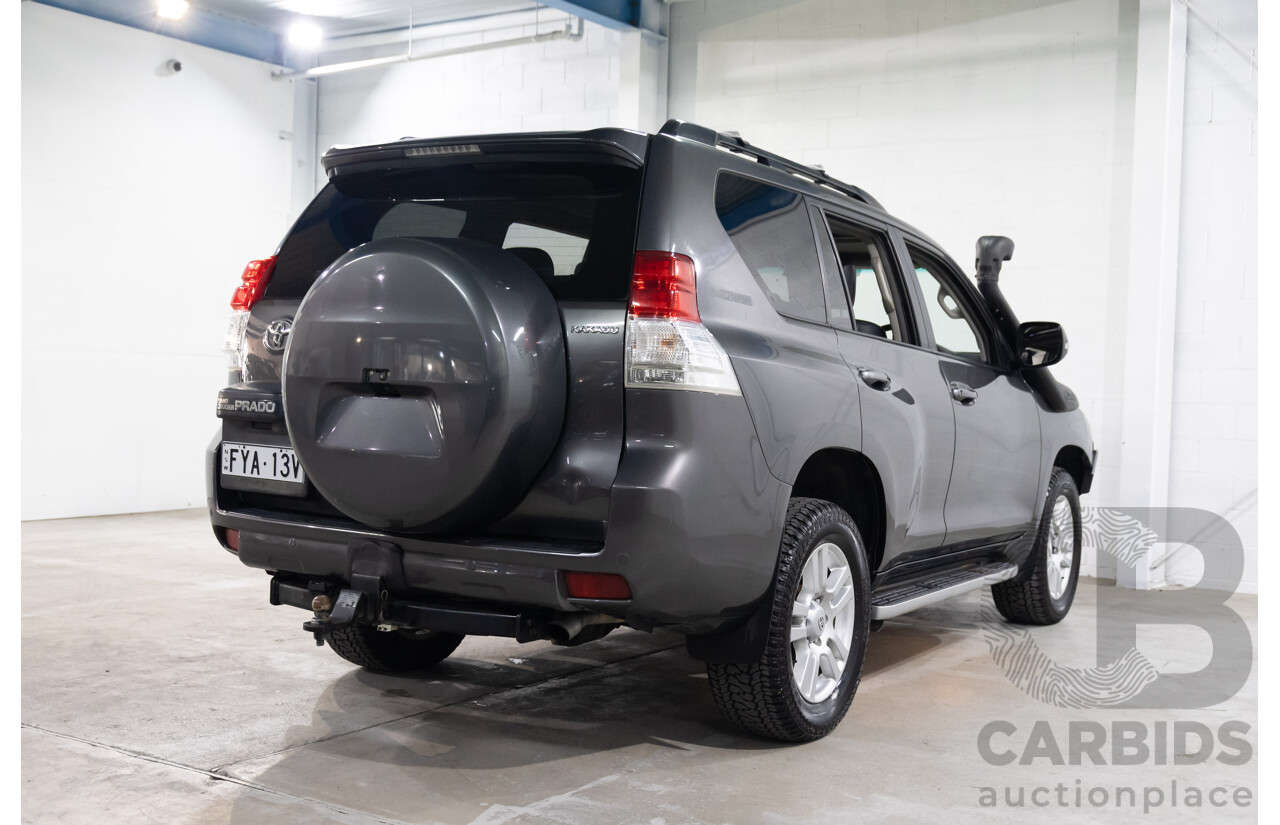 1/2009 Toyota Landcruiser Prado Kakadu (4x4) KDJ150R 4d Wagon Graphite Grey Turbo Diesel 3.0L