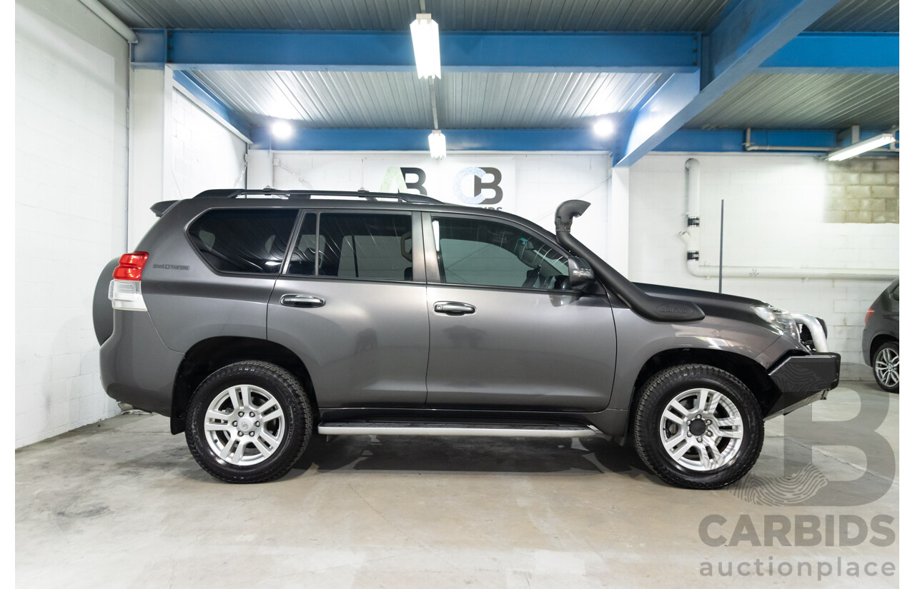1/2009 Toyota Landcruiser Prado Kakadu (4x4) KDJ150R 4d Wagon Graphite Grey Turbo Diesel 3.0L
