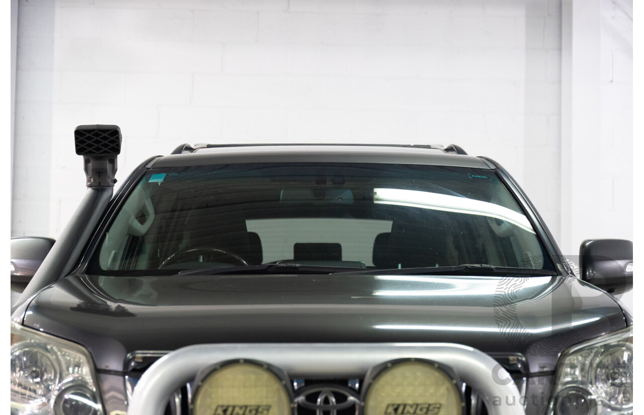 1/2009 Toyota Landcruiser Prado Kakadu (4x4) KDJ150R 4d Wagon Graphite Grey Turbo Diesel 3.0L