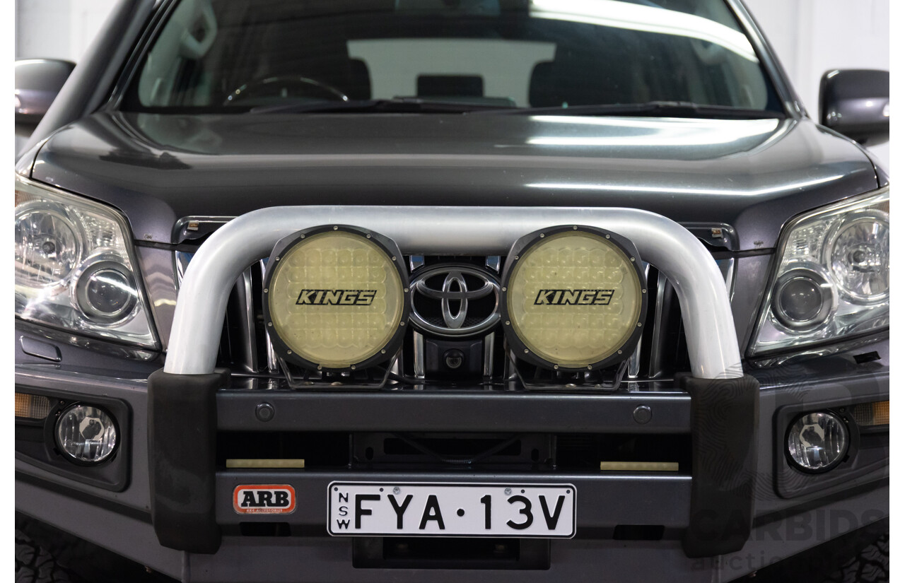 1/2009 Toyota Landcruiser Prado Kakadu (4x4) KDJ150R 4d Wagon Graphite Grey Turbo Diesel 3.0L