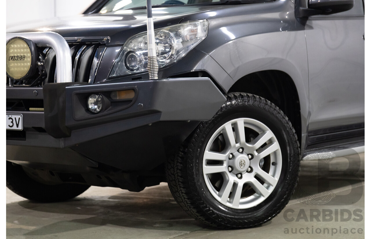 1/2009 Toyota Landcruiser Prado Kakadu (4x4) KDJ150R 4d Wagon Graphite Grey Turbo Diesel 3.0L
