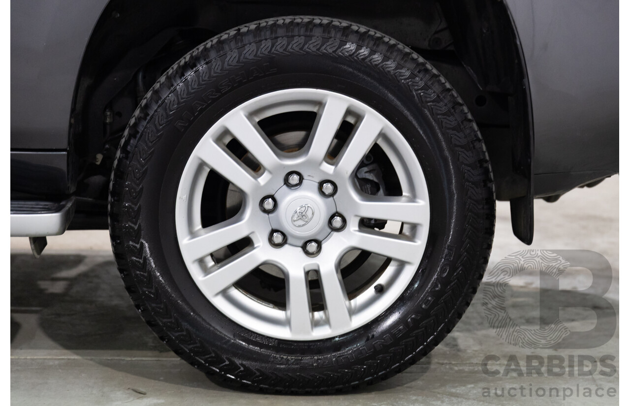 1/2009 Toyota Landcruiser Prado Kakadu (4x4) KDJ150R 4d Wagon Graphite Grey Turbo Diesel 3.0L