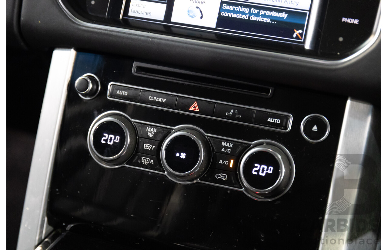 6/2014 Land Rover Range Rover Vogue TDV6 LG MY14.5 4d Wagon Fuji White Twin Turbo Diesel V6 3.0L