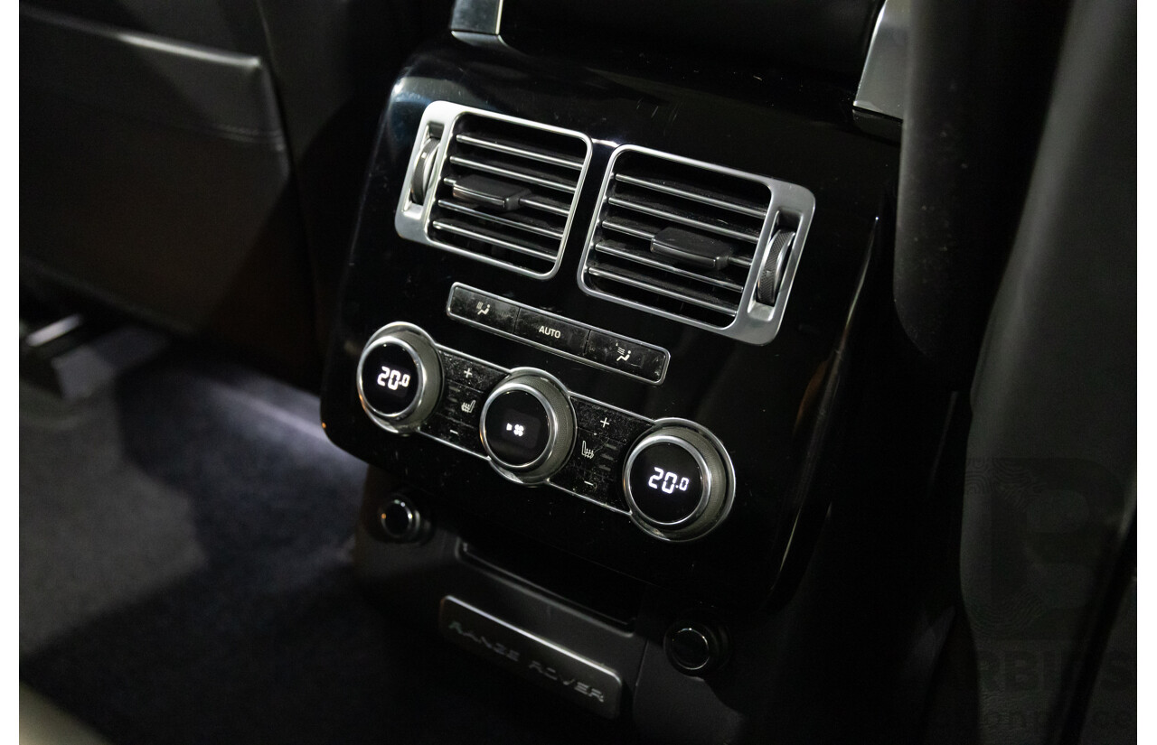 6/2014 Land Rover Range Rover Vogue TDV6 LG MY14.5 4d Wagon Fuji White Twin Turbo Diesel V6 3.0L