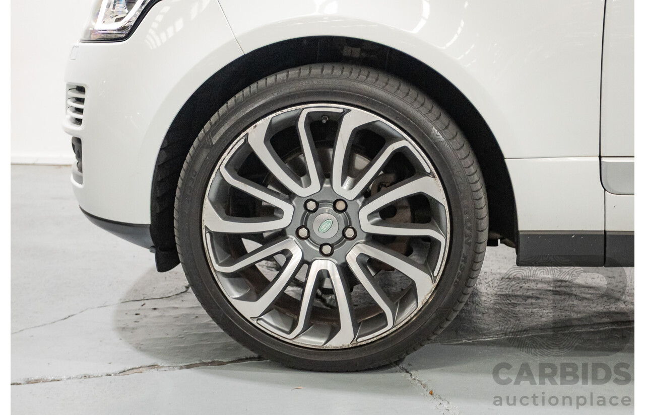 6/2014 Land Rover Range Rover Vogue TDV6 LG MY14.5 4d Wagon Fuji White Twin Turbo Diesel V6 3.0L