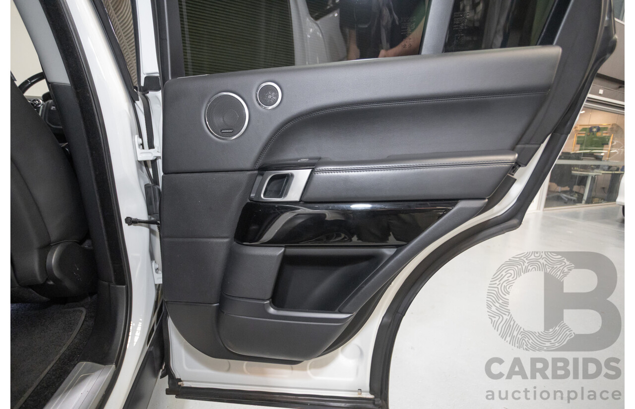 6/2014 Land Rover Range Rover Vogue TDV6 LG MY14.5 4d Wagon Fuji White Twin Turbo Diesel V6 3.0L