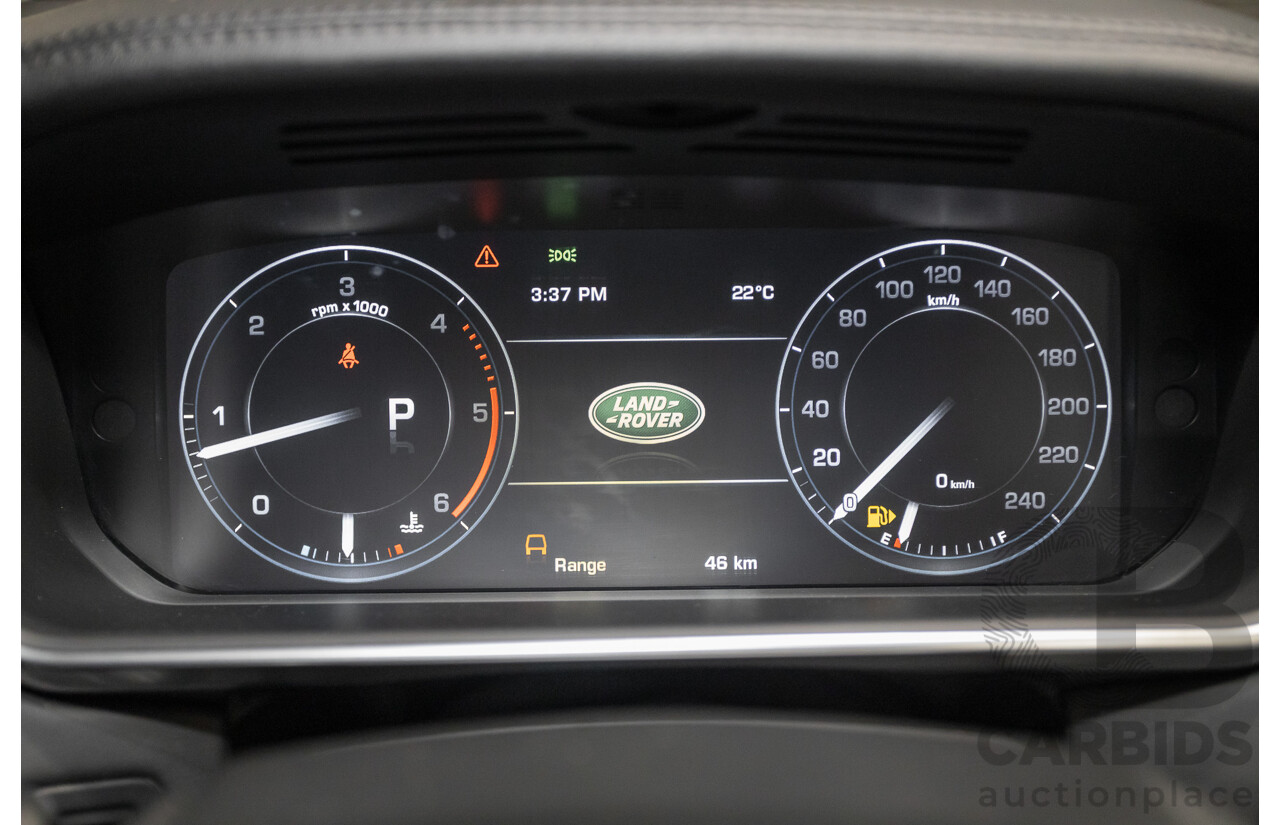 6/2014 Land Rover Range Rover Vogue TDV6 LG MY14.5 4d Wagon Fuji White Twin Turbo Diesel V6 3.0L