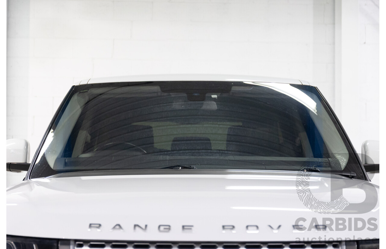 6/2014 Land Rover Range Rover Vogue TDV6 LG MY14.5 4d Wagon Fuji White Twin Turbo Diesel V6 3.0L