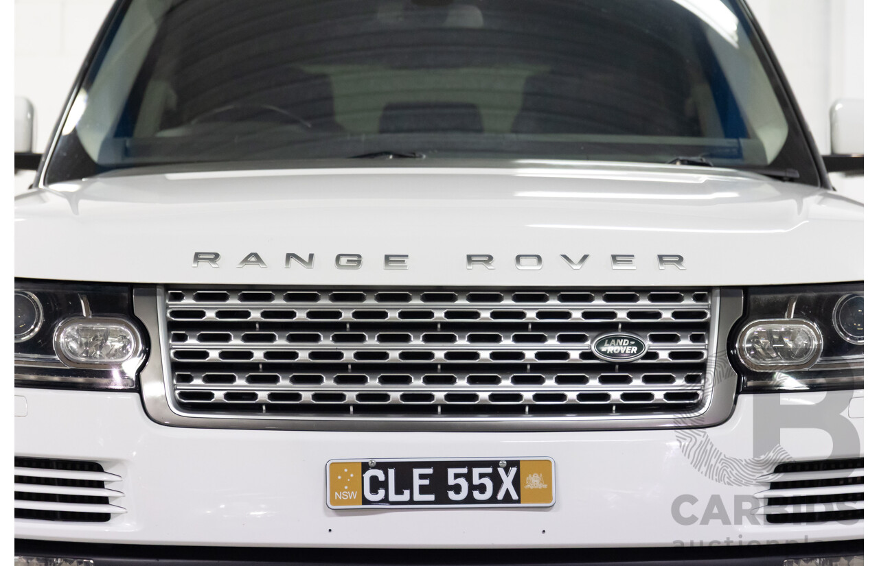 6/2014 Land Rover Range Rover Vogue TDV6 LG MY14.5 4d Wagon Fuji White Twin Turbo Diesel V6 3.0L