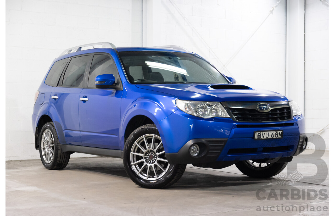 2/2011 Subaru Forester S-Edition MY11 4d Wagon World Rally Blue Pearl 2.5L