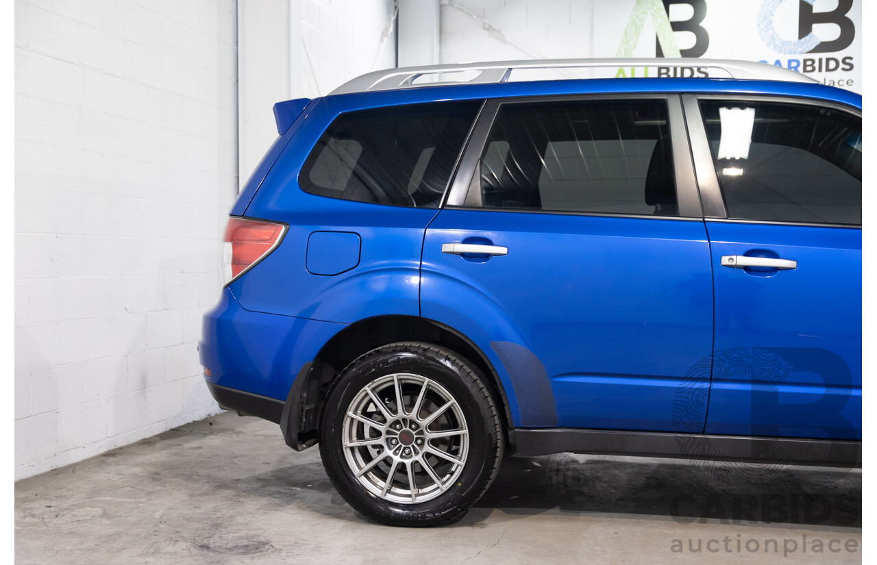 2/2011 Subaru Forester S-Edition MY11 4d Wagon World Rally Blue Pearl 2.5L