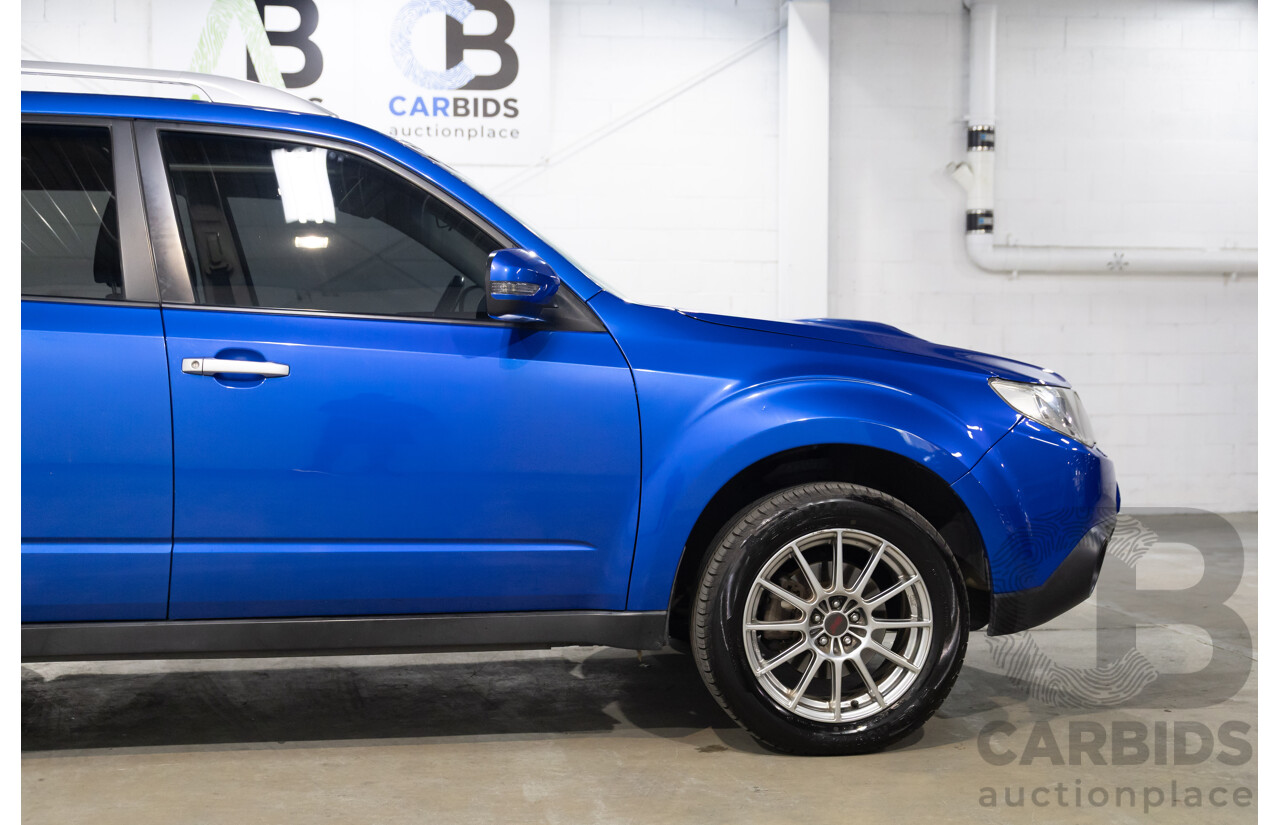 2/2011 Subaru Forester S-Edition MY11 4d Wagon World Rally Blue Pearl 2.5L